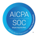 SOC2 seal - blue